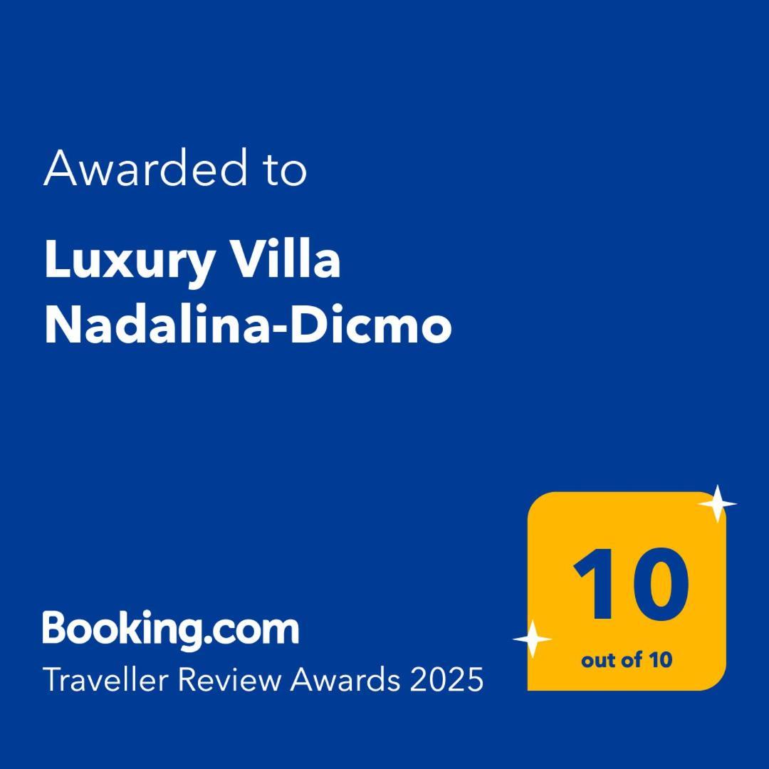 Luxury Villa Nadalina-Dicmo دوغوبولج المظهر الخارجي الصورة